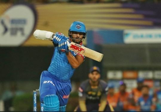 Shikhar Dhawan was the standout performer for Delhi Capitals (Image courtesy - IPLT20/BCCI)