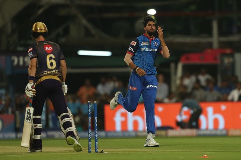 Ishant bowled a peach of a delivery to dismiss Joe Denly for a golden duck. (Image Courtesy: iplt20.com)