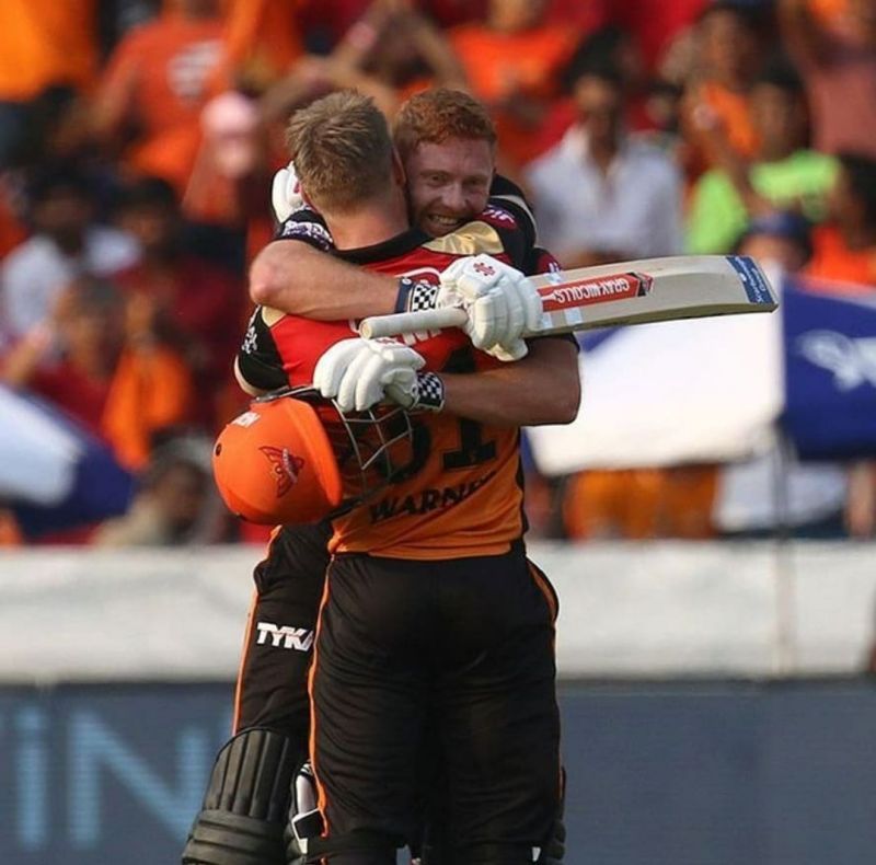 Johnny Bairstow and David Warner are the best opening pair of the season (picture courtesy: BCCI/iplt20.com)