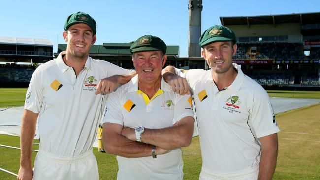 The Marsh Family with Geoff Marsh at the center