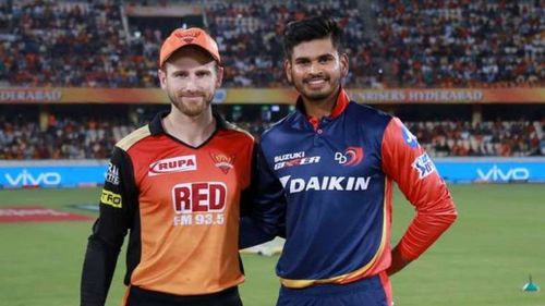 Kane Williamson and Shreyas Iyer (image credits: iplt20.com)