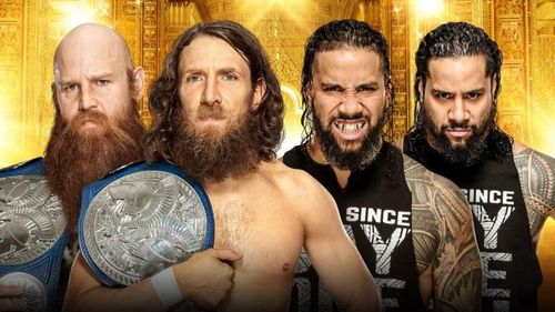 The Usos will challenge Daniel Bryan and Rowan for the SmackDown Tag Team Championship in a Kickoff Match before Money in the Bank.