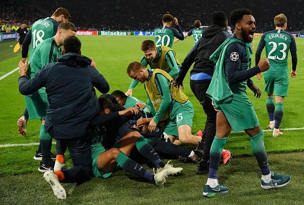 Tottenham showed a massive amount of heart and desire to overturn Ajax&#039;s lead