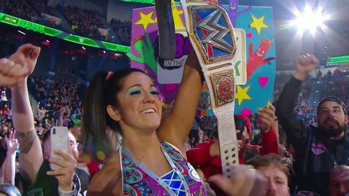 Bayley won the SmackDown Women's title for the first time at Money in the Bank