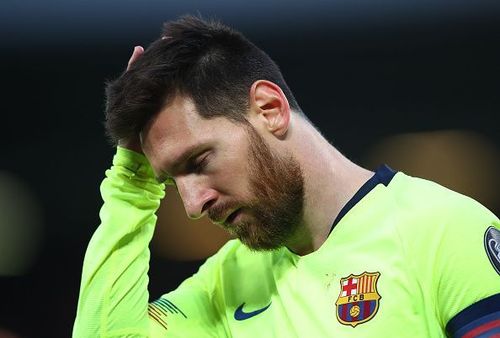 Lionel Messi's presence was not enough for Barcelona to get past Liverpool