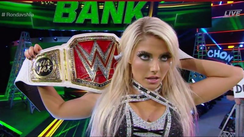 Alexa Bliss cashed in her briefcase last year