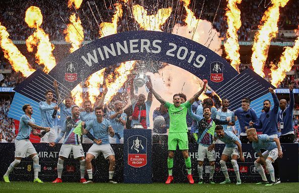 Manchester City also won the 2019 FA Cup Final