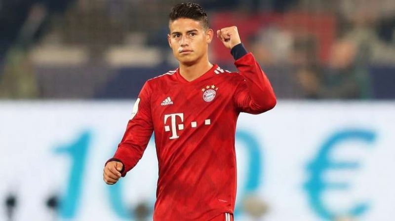 James Rodriguez might leave Bayern Munich this summer