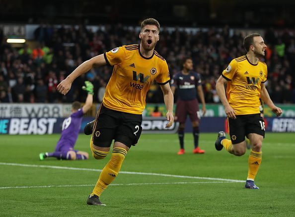 Matt Doherty ended the season for Wolves in fine form