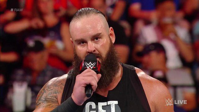 Braun striyan botching during wm 35