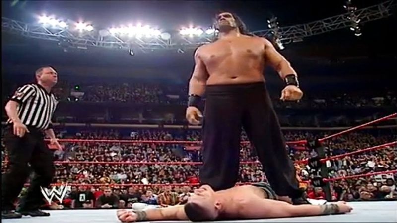 The Great Khali just pummelled The &#039;Cenation&#039; Leader