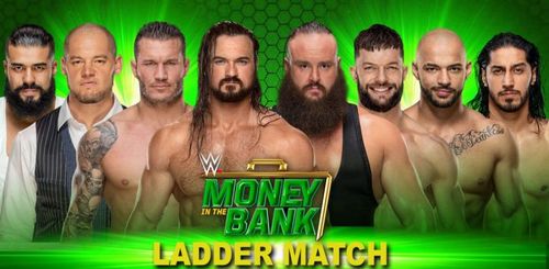 The 2019 Men's Money in the bank participants