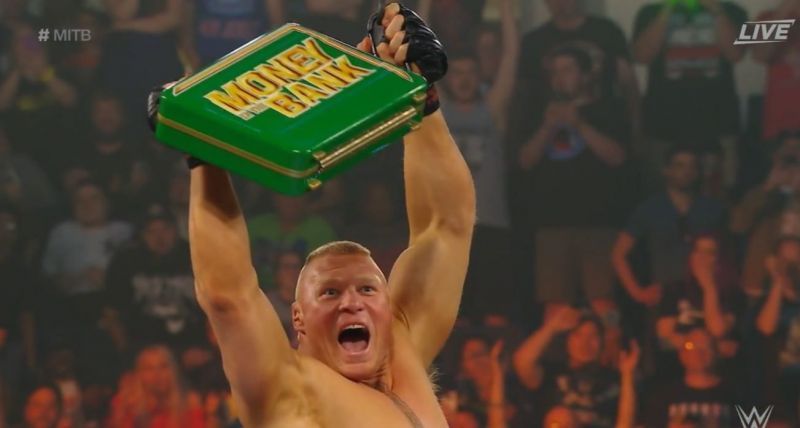 Brock Lesnar isMr MITB