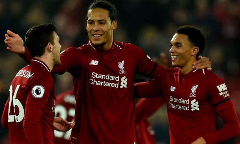 Andy Robertson, Van Dijk and Alexander-Arnold have been on fire this season