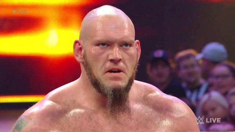 Lars Sullivan caused havoc on RAW