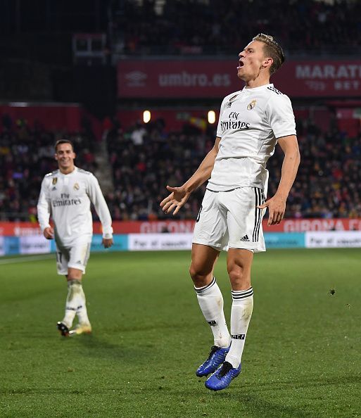 Marcos Llorente failed to make an impression in the game.