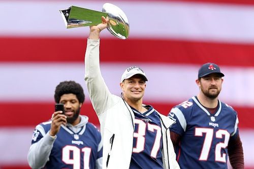 Rob Gronkowski, has been rumored to be interested in signing with the WWE