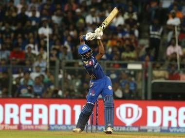 Hardik Pandya showed that he too has the helicopter shot in his arsenal (picture courtesy: BCCI/iplt20.com)