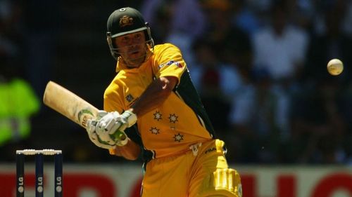 Exhilarating strokeplay by skipper Ricky Ponting in the World Cup 2003 final.