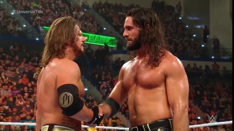 AJ Styles vs Seth Rollins was amazing!