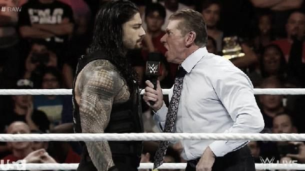 vince mcmahon and roman reigns