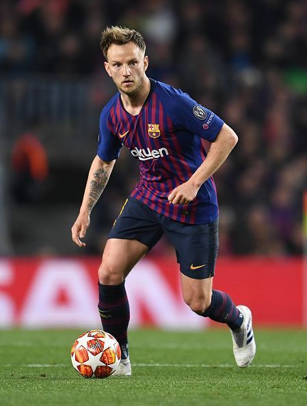Rakitic pulls the strings for La Blaugrana from the centre of the park