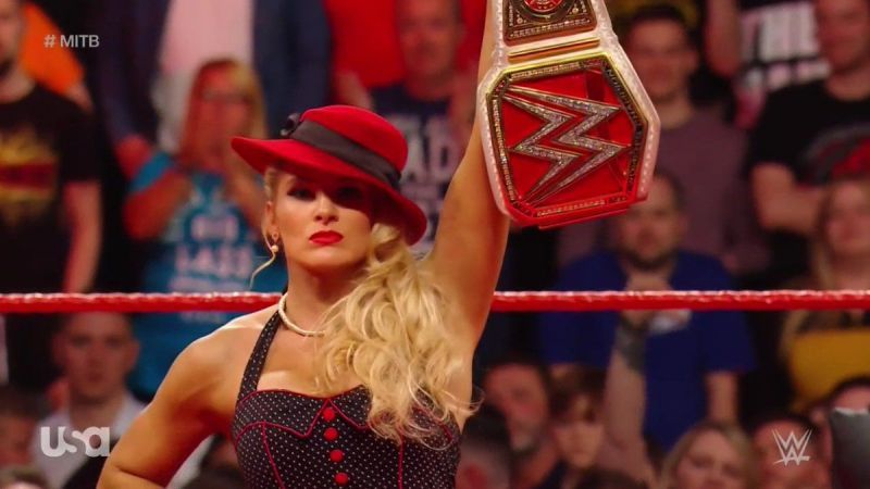 Lacey Evans could leave Money in the Bank with the Raw Women's Championship