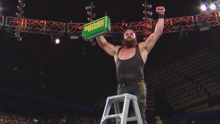 Braun Strowman became the first man to cash in his Money in the Bank contract inside Hell in a Cell