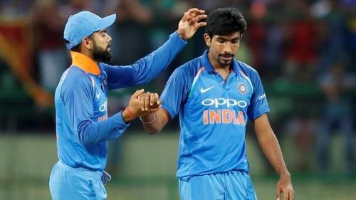 Can the world's best ODI bowler, Jasprit Bumrah(R) deliver a stunning performance in this big tournament?