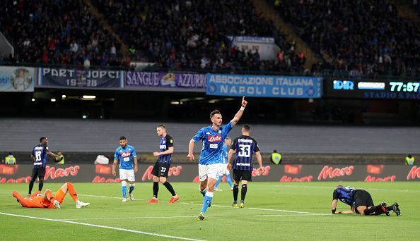 Napoli thrashed Inter in Gameweek 37