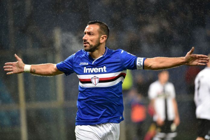 Fabio Quagliarella is outscoring Cristiano Ronaldo in the Serie A