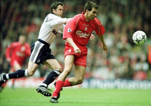 Markus Babbel won a treble after joining Liverpool as a free agent