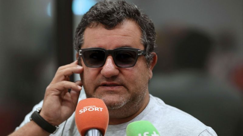 Mino Raiola has been banned for three months by FIFA
