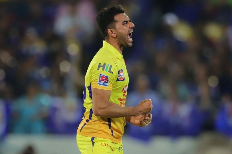 Deepak Chahar (Image Courtesy - BCCI/iplt20.com)