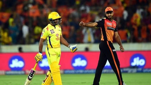 Ambati Rayudu and Vijay Shankar - Image Courtesy ( BCCI/IPLT20.com)