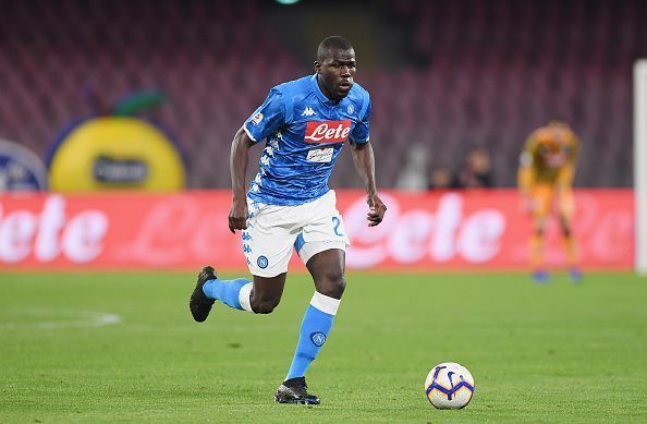 SSC Napoli&#039;s Kalidou Koulibaly