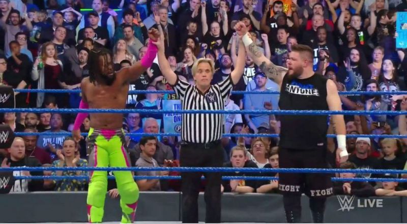 Kevin Owens challenges Kofi Kingston at Money in the Bank