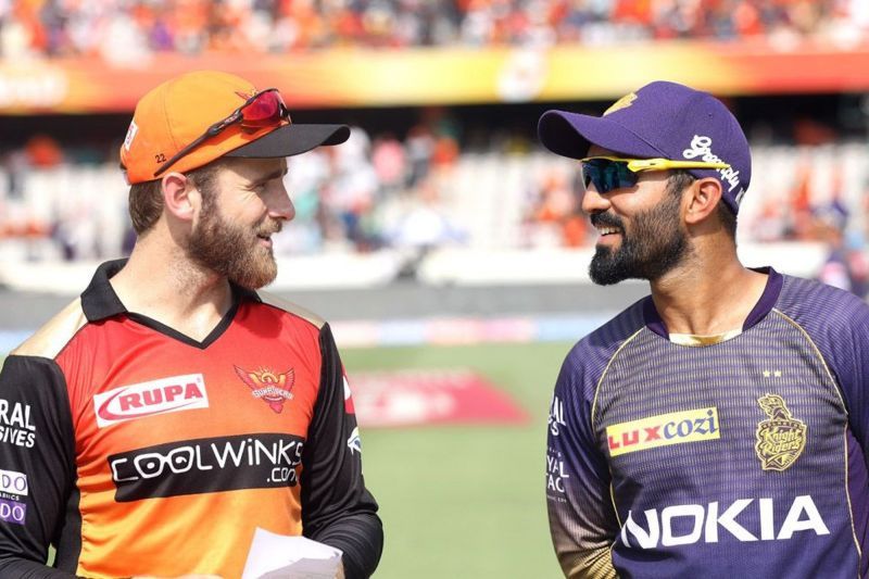 Kane Williamson and Dinesh Karthik (image courtesy: iplt20.com)