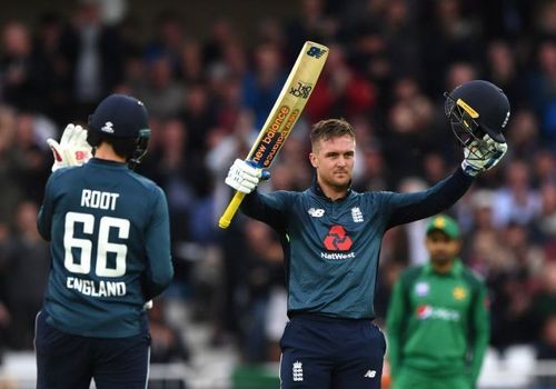 Jason Roy's 114 led England to a thrilling 3-wicket win over Pakistan in the 4th ODI