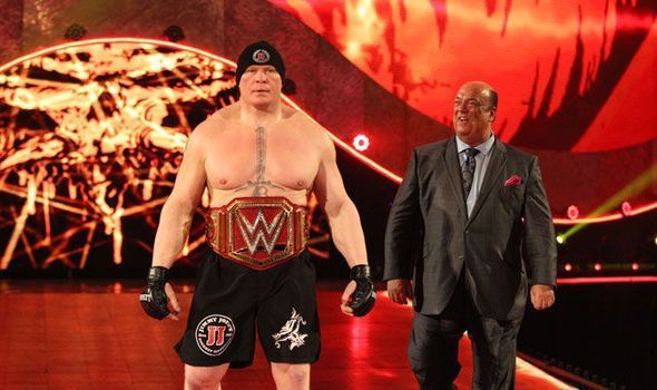 Brock Lesnar and Paul Heyman