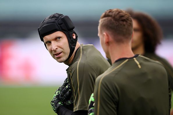 Petr Cech's contract has run down.