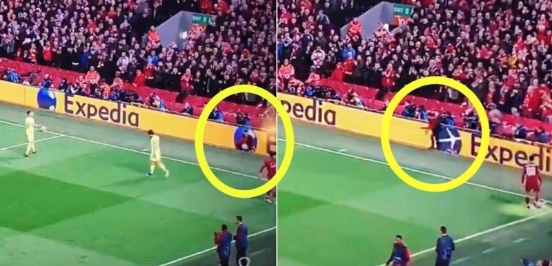 The ball boy played a huge role in Liverpool&#039;s victory against Barcelona.