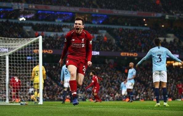 Andy Robertson is arguably the best left-back in the Premier League