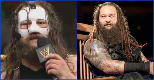 Bray Wyatt donned a creepy mask after suffering a broken nose in NXT.