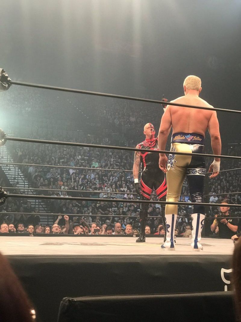 Cody vs Dustin Rhodes