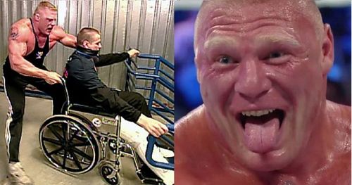 Brock Lesnar's career has been dominating, but sinful