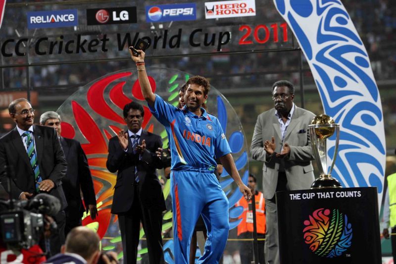 Sachin Tendulkar bids goodbye to the World Cup in 2011, the crowning glory to his magnificent career.