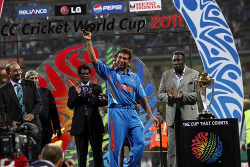 Sachin Tendulkar bids goodbye to the World Cup in 2011, the crowning glory to his magnificent career.