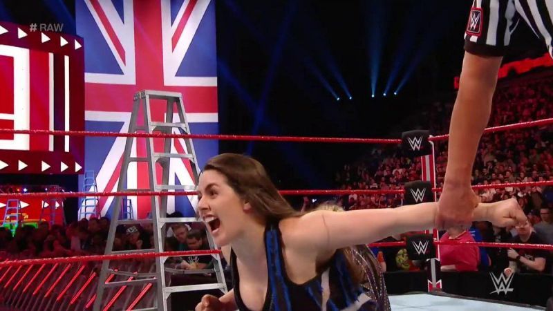 Nikki Cross replaced Alexa Bliss on Raw