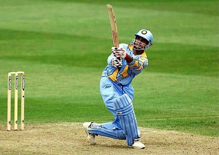 Sourav Ganguly looked in great touch in that match